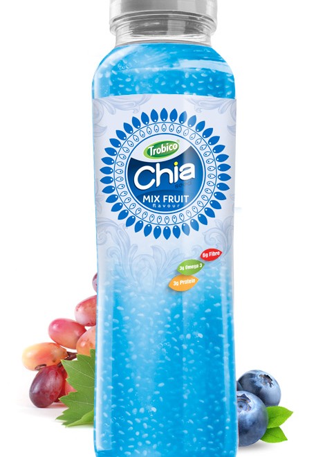 350ml Chia Seed Mix Fruit Flavour Pet bottle